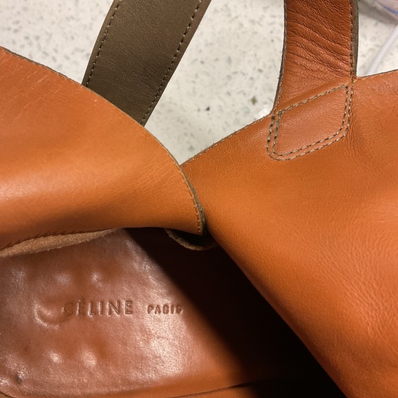 🩶Celine Leather Ankle Boots - Picture 12 of 16